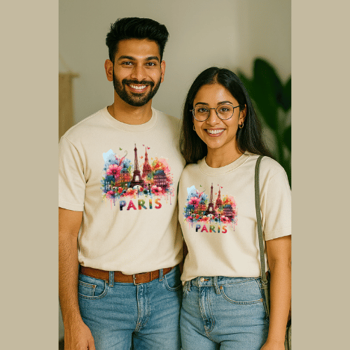 Couple T Shirts Best Valentine Gift – Love Printed Matching Tees