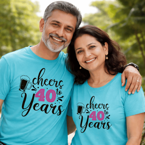 Couple T Shirts Romantic Print – Valentine Day Special Design