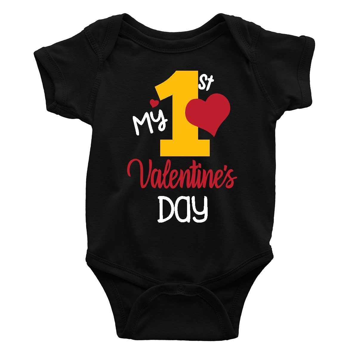 My 1st valentine's Day 1 Rompers