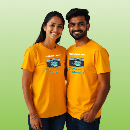 Couple T Shirts for Newly Married – Valentine Romantic Design
