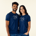 Couple T Shirts Romantic Minimal Print – Valentine Special