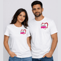 Couple T Shirts Love Code Design – Valentine Matching Tees