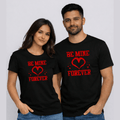 Couple T Shirts Romantic Typography – Valentine Day Collection