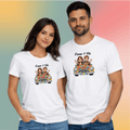 Couple T Shirts Love Connect Design – Valentine Special Edition