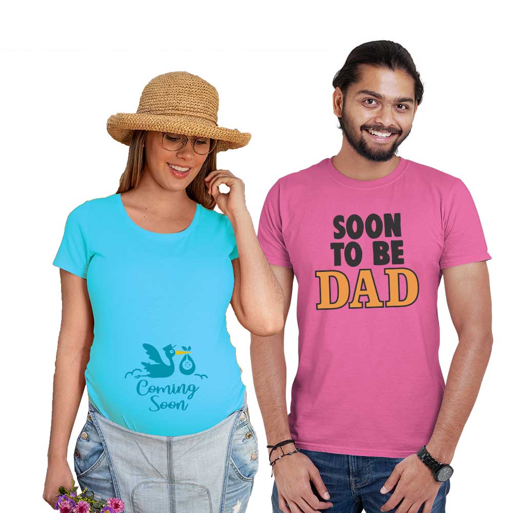 Soon-to-be Maternity Couple Tees