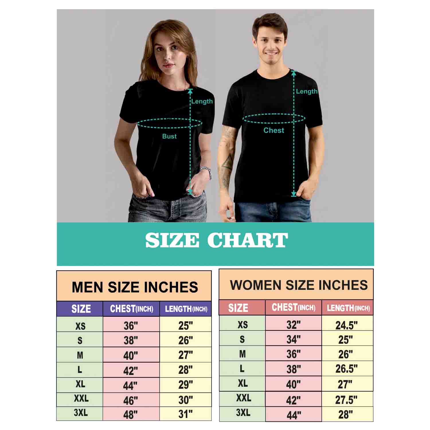 Mr Right & Mrs Always Right Half Sleeve Couple Print T Shirt