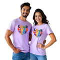 Love Lives Here Couple Tshirts
