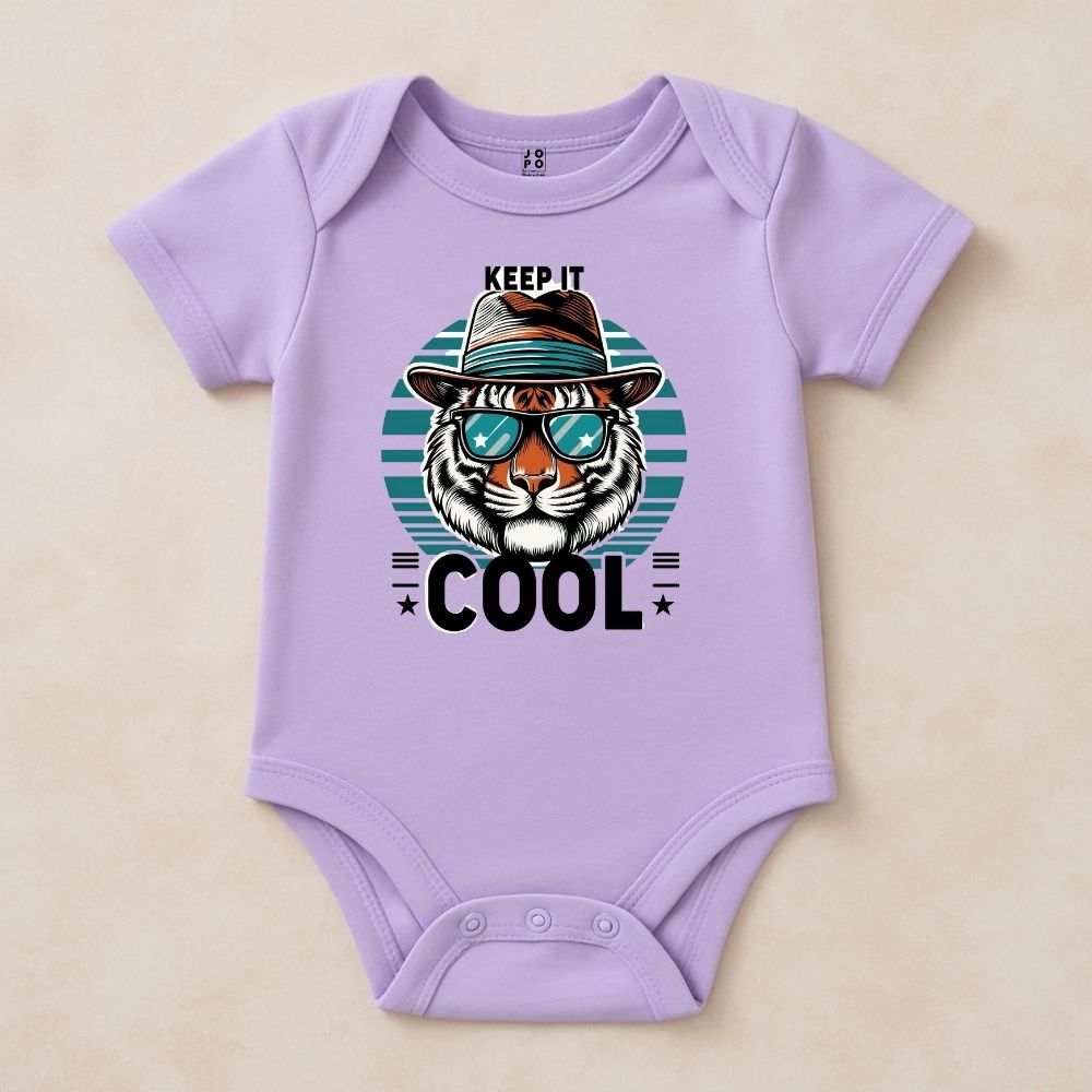 Little Roar, Big Style – Tiger Graphic Baby Onesie