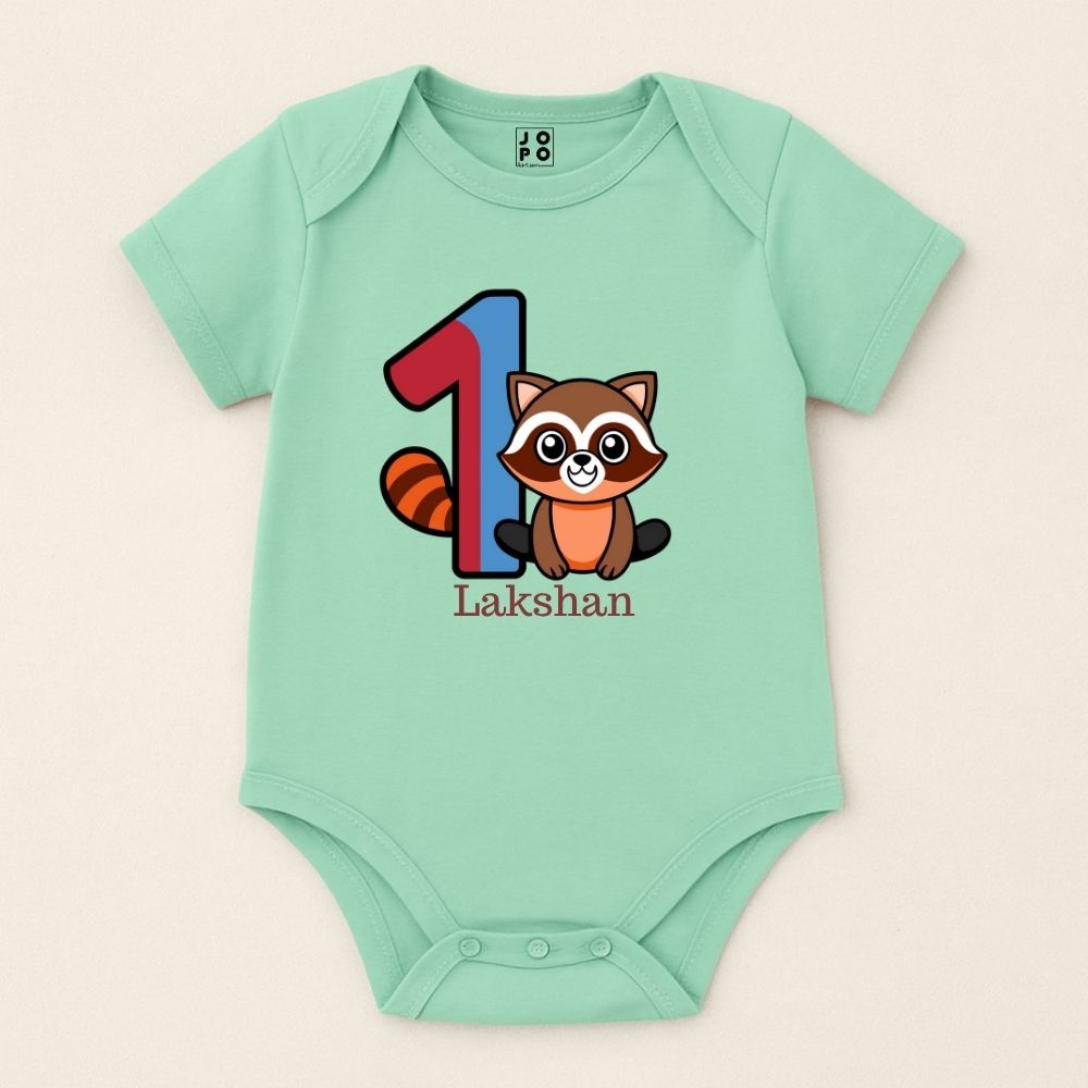Personalised 1st Birthday Baby Onesie | Custom Name Romper for Babys