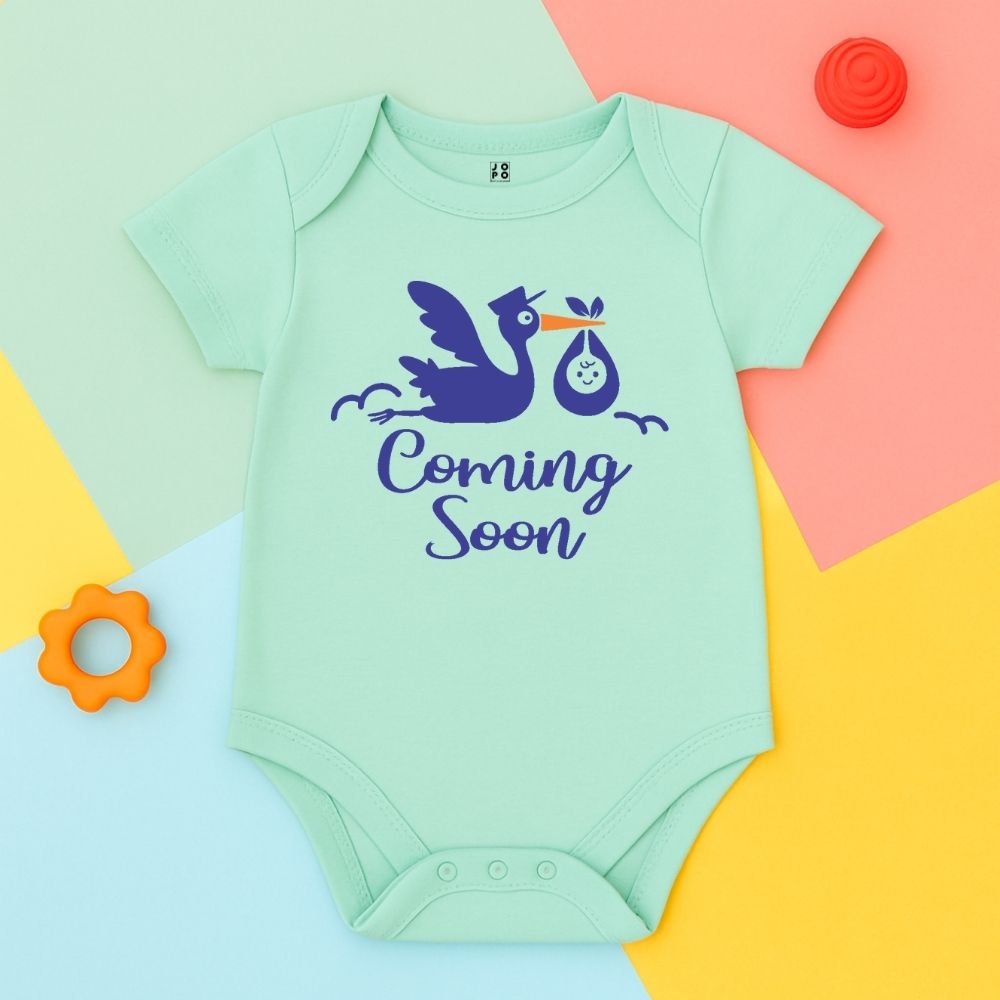 Future Snuggles Coming Soon – Baby Announcement Romper