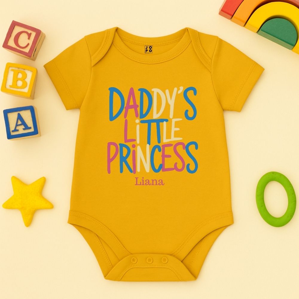 Daddy’s Little Princess – Personalized Baby Romper