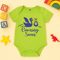 Future Snuggles Coming Soon – Baby Announcement Romper