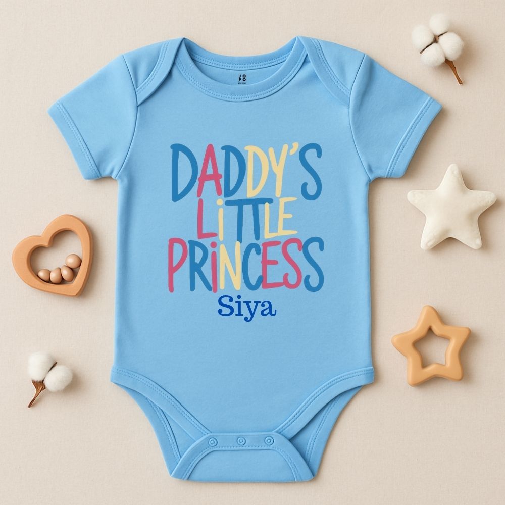 Daddy’s Little Princess – Personalized Baby Romper