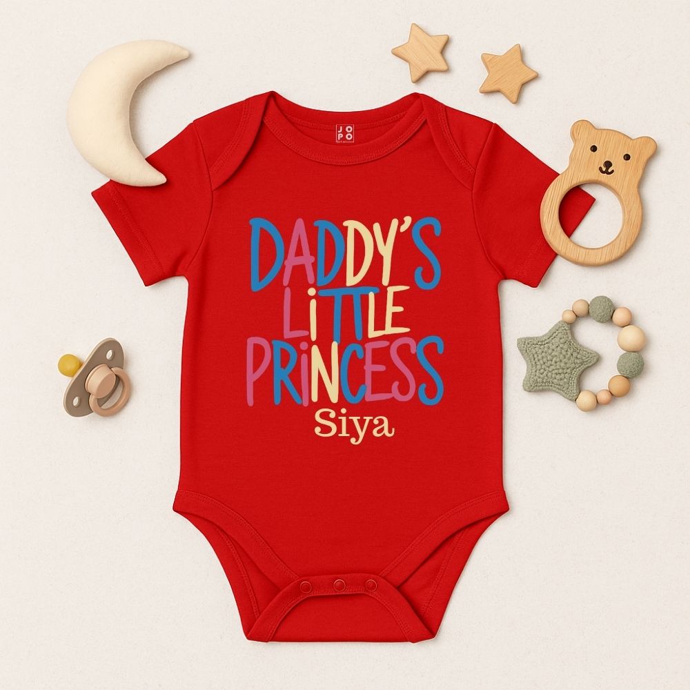 Daddy’s Little Princess – Personalized Baby Romper