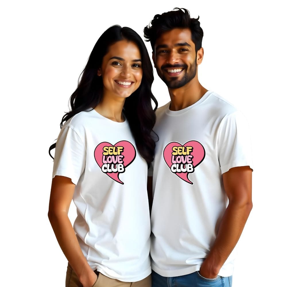 Self Love Club Couple Tshirts