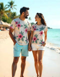 Tropical Couple Tshirts for Couple