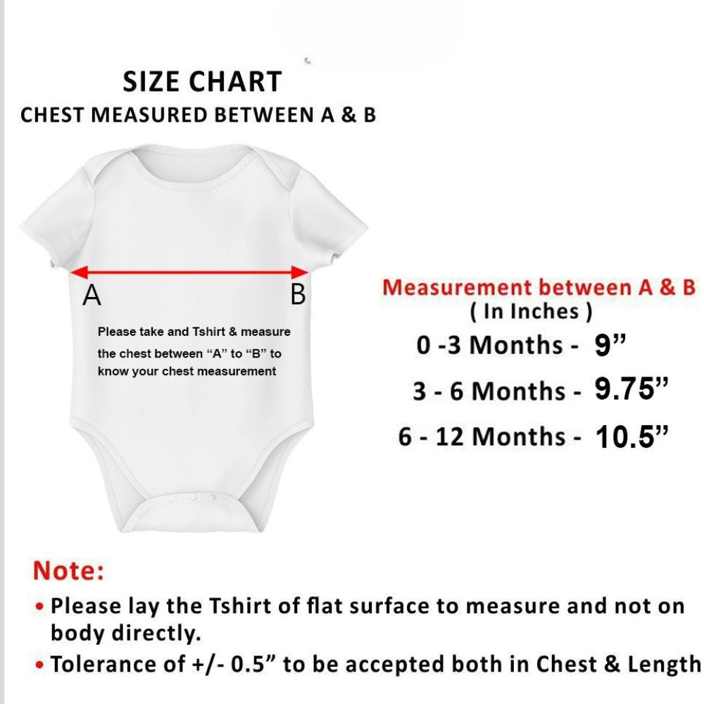 Celebrating  100 Days -  Custom Baby Rompers