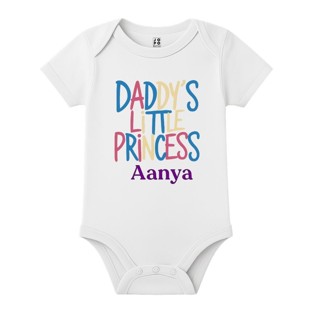 Daddy’s Little Princess – Personalized Baby Romper