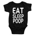Eat Sleep Poop Rompers