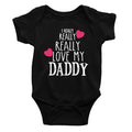 I Really Really love my Daddy Rompers