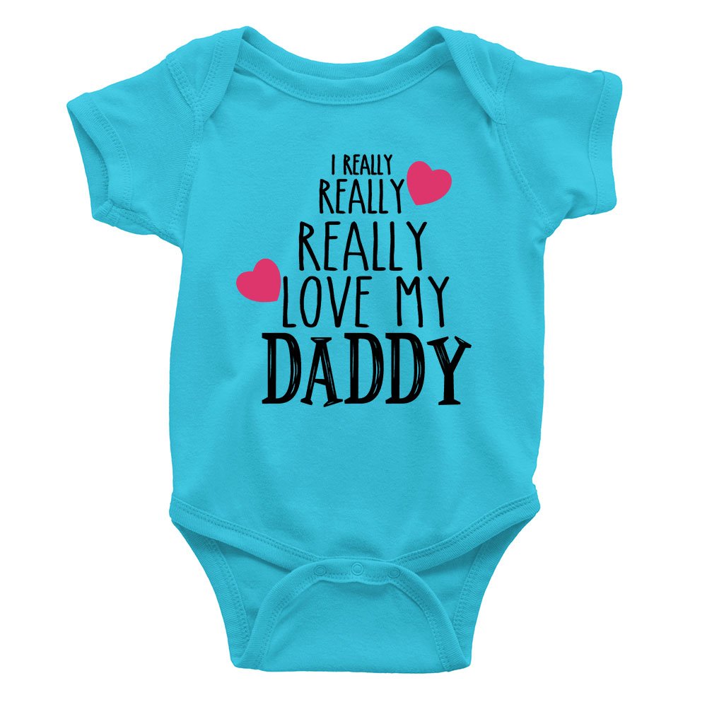 I Really Really love my Daddy Rompers