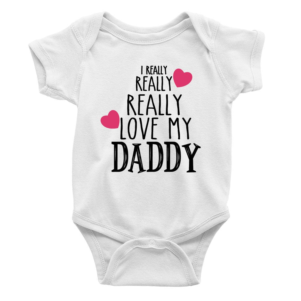 I Really Really love my Daddy Rompers