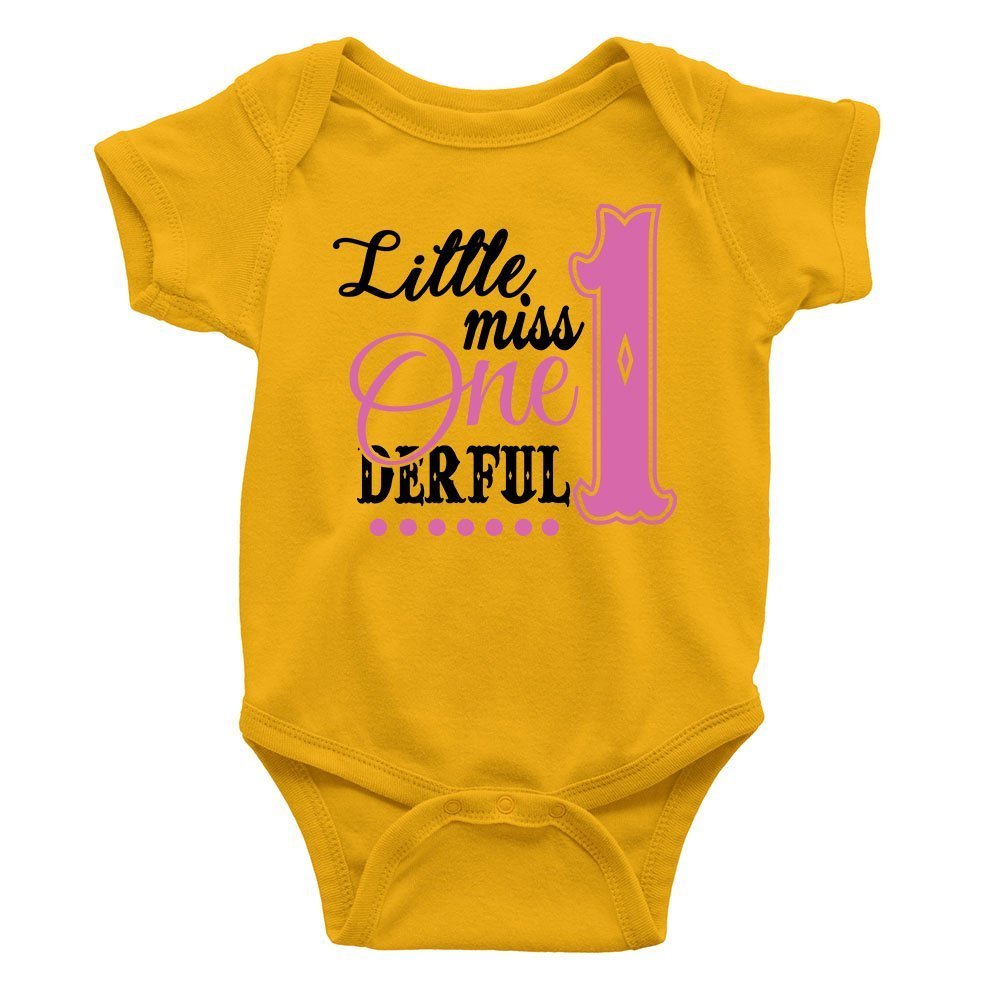 Little Miss One Derful Rompers